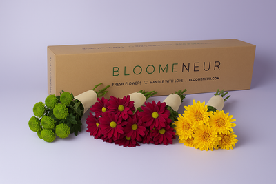 Custom Box of Chrysanthemums