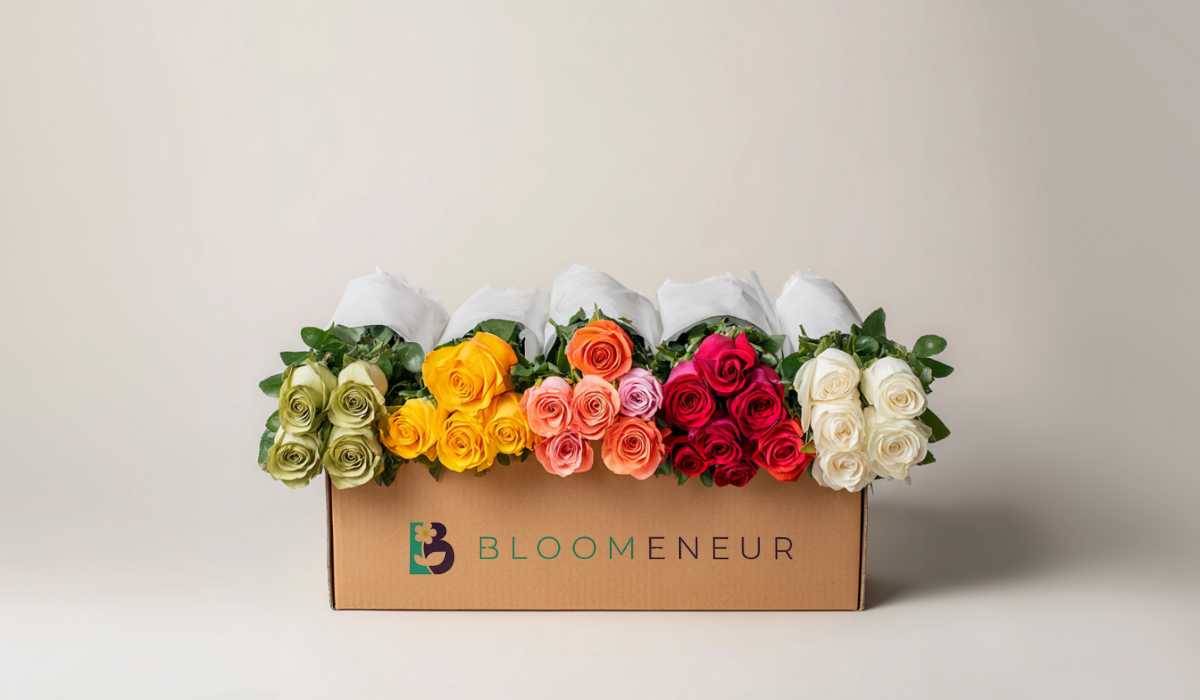 Custom Box Roses