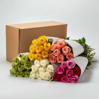 Custom Box Roses